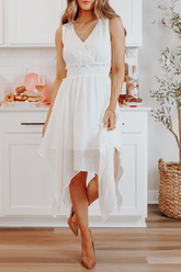 Fairy Lights Sharkbite Marineblaues Kleid